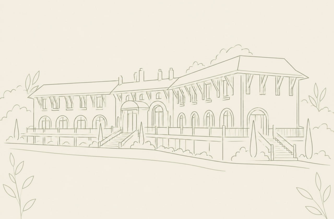 Dessin du Domaine de Beaucens